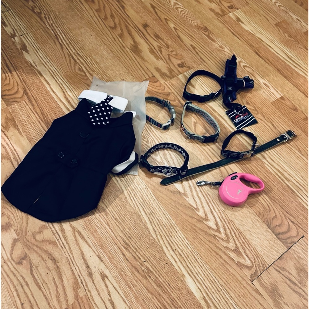Small Breed Dog Bundle 8 Pieced NWT & Good Condition